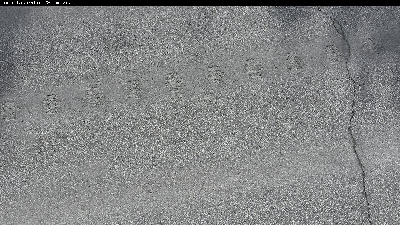 Weather Camera Image Väg 5 Hyrynsalmi, Seitenjärvi, Hyrynsalmi, Kainuu