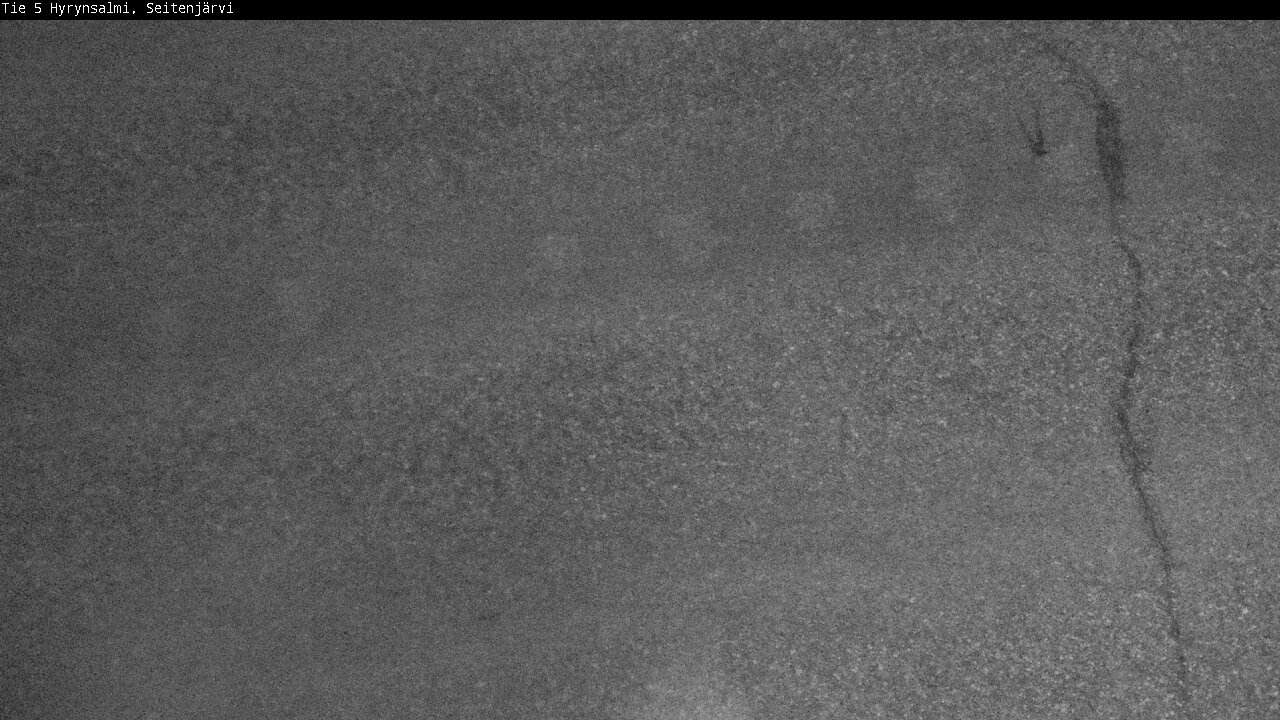 Weather Camera Image Väg 5 Hyrynsalmi, Seitenjärvi, Hyrynsalmi, Kainuu