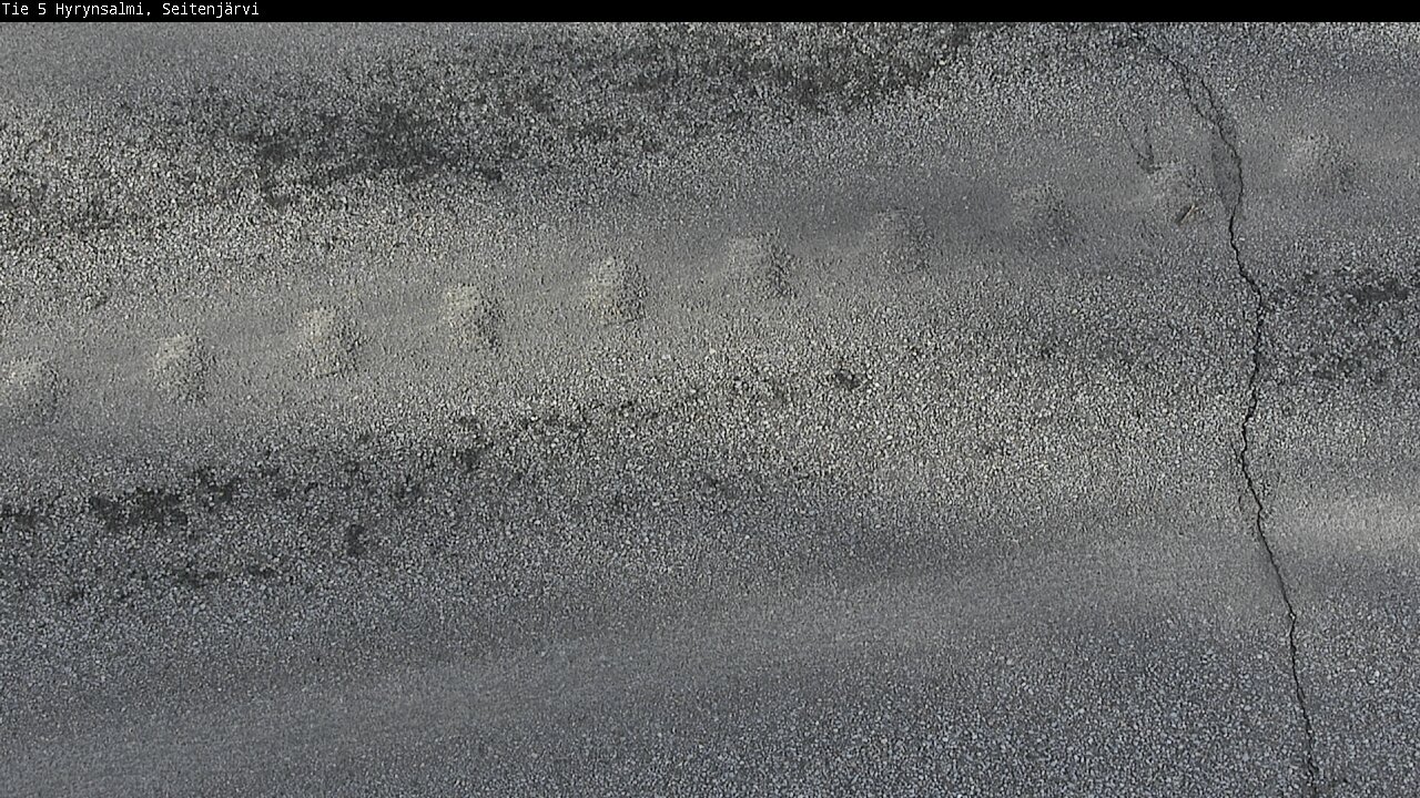 Weather Camera Image Väg 5 Hyrynsalmi, Seitenjärvi, Hyrynsalmi, Kainuu