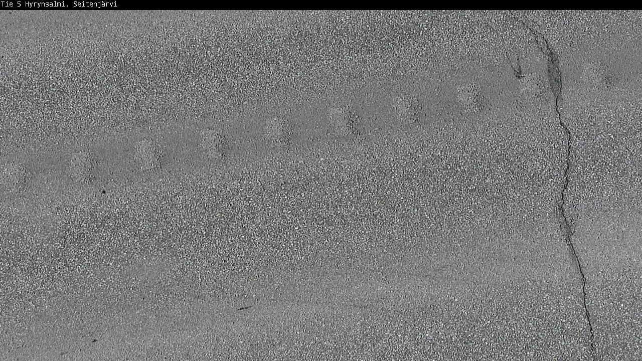 Weather Camera Image Väg 5 Hyrynsalmi, Seitenjärvi, Hyrynsalmi, Kainuu