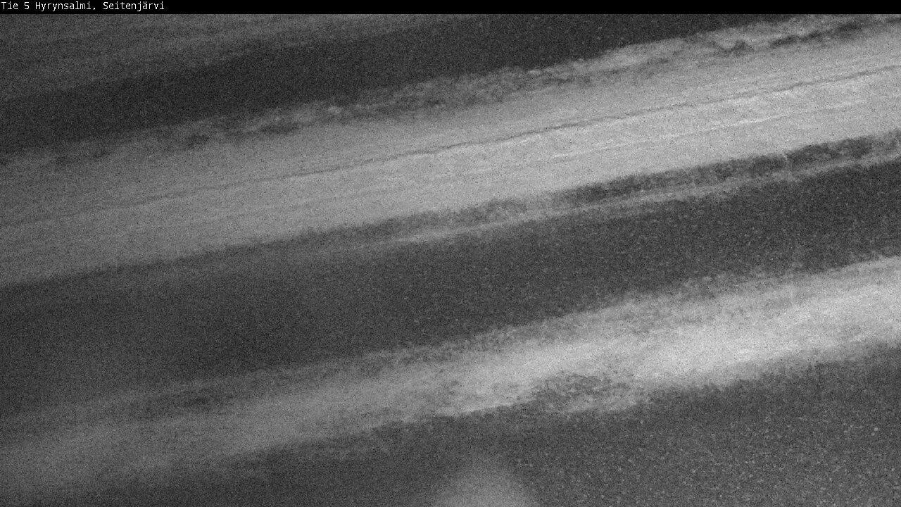 Weather Camera Image Road 5 Hyrynsalmi, Seitenjärvi, Hyrynsalmi, Kainuu