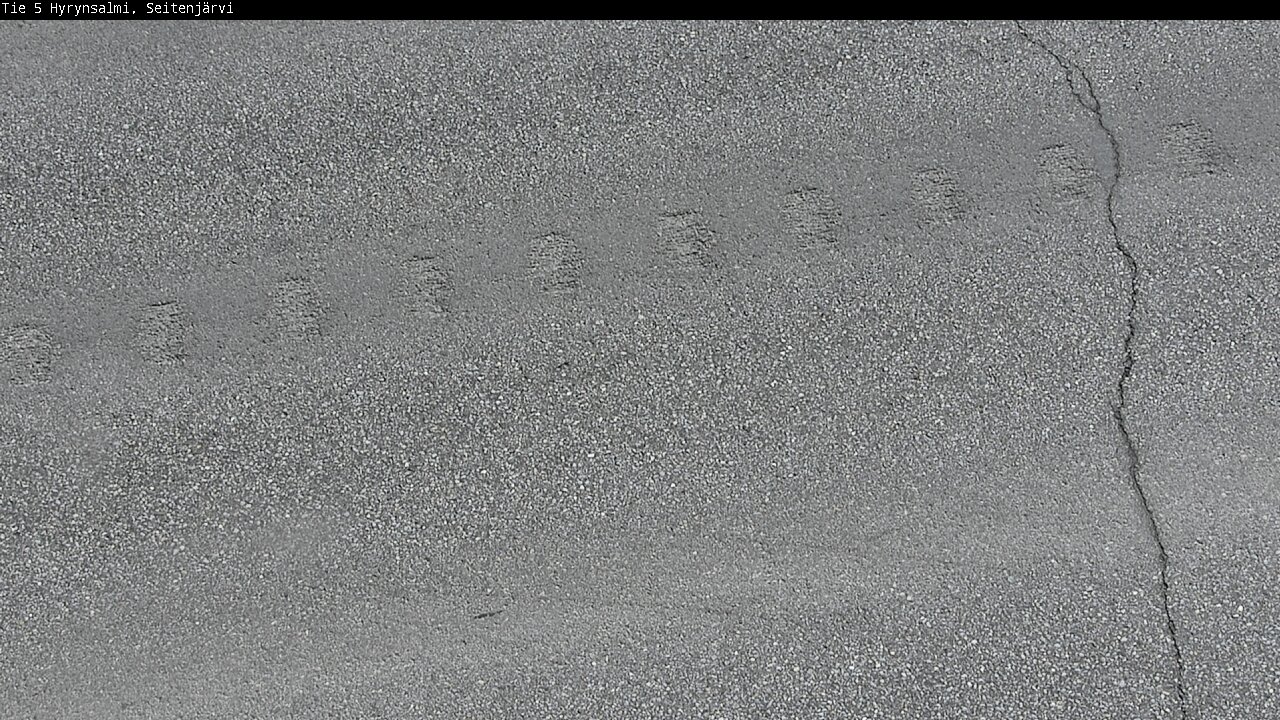 Weather Camera Image Väg 5 Hyrynsalmi, Seitenjärvi, Hyrynsalmi, Kainuu