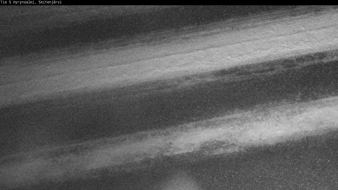 Weather Camera Image Road 5 Hyrynsalmi, Seitenjärvi, Hyrynsalmi, Kainuu