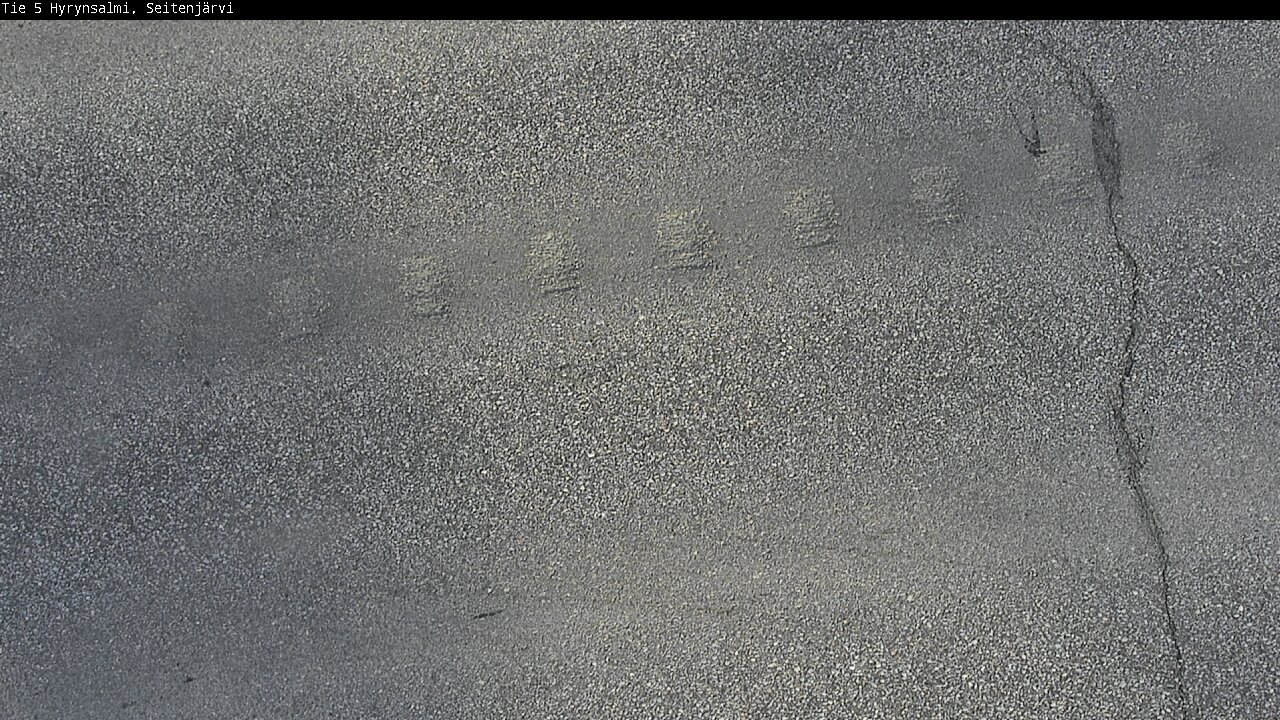 Weather Camera Image Väg 5 Hyrynsalmi, Seitenjärvi, Hyrynsalmi, Kainuu