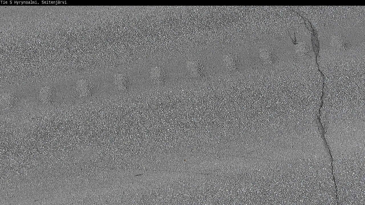Weather Camera Image Väg 5 Hyrynsalmi, Seitenjärvi, Hyrynsalmi, Kainuu