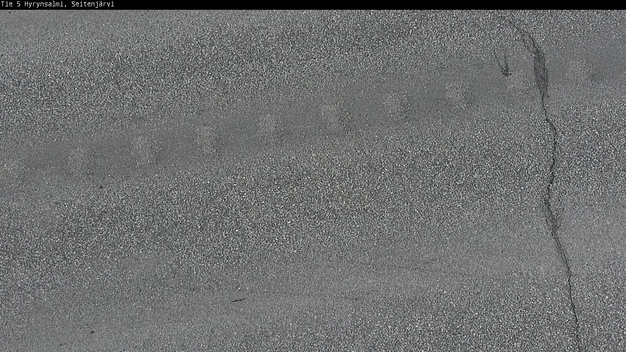 Weather Camera Image Väg 5 Hyrynsalmi, Seitenjärvi, Hyrynsalmi, Kainuu