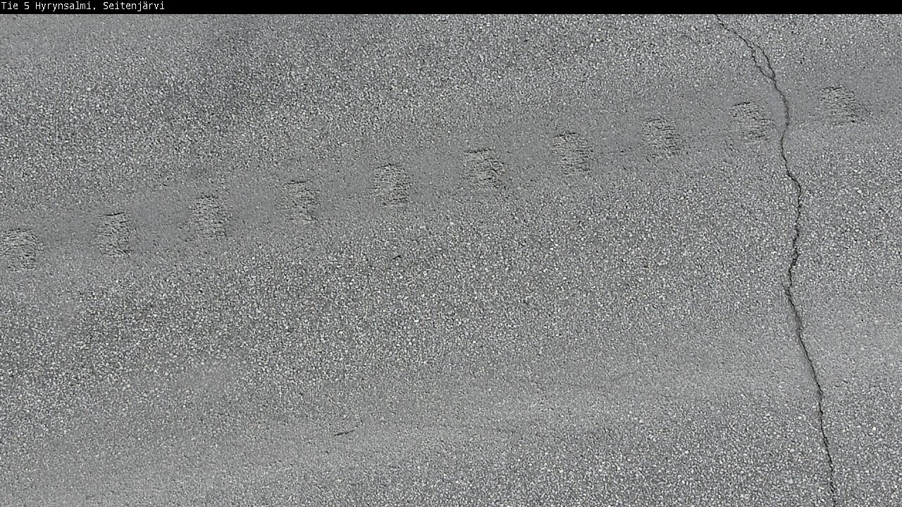 Weather Camera Image Väg 5 Hyrynsalmi, Seitenjärvi, Hyrynsalmi, Kainuu
