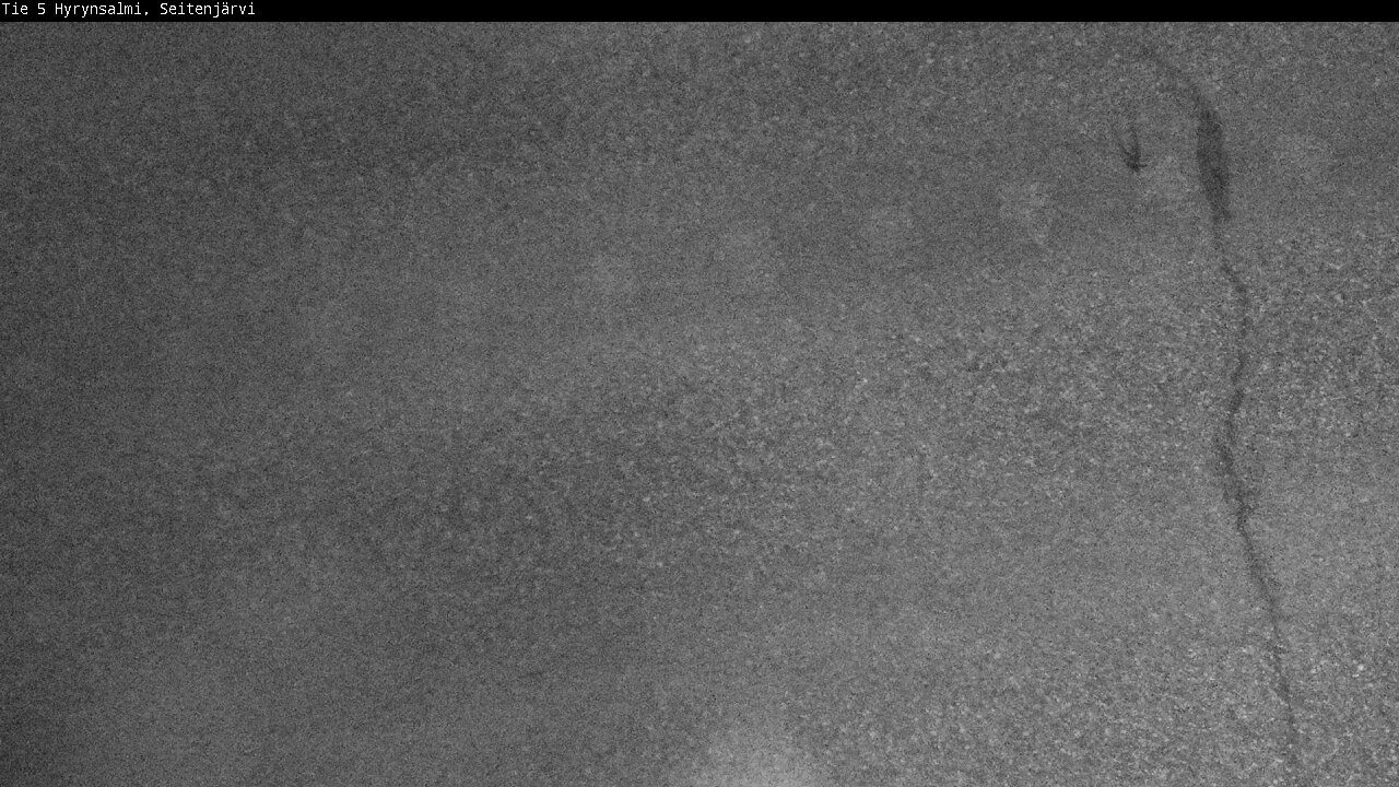 Weather Camera Image Väg 5 Hyrynsalmi, Seitenjärvi, Hyrynsalmi, Kainuu
