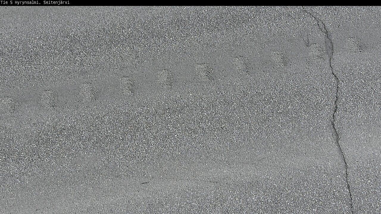 Weather Camera Image Väg 5 Hyrynsalmi, Seitenjärvi, Hyrynsalmi, Kainuu