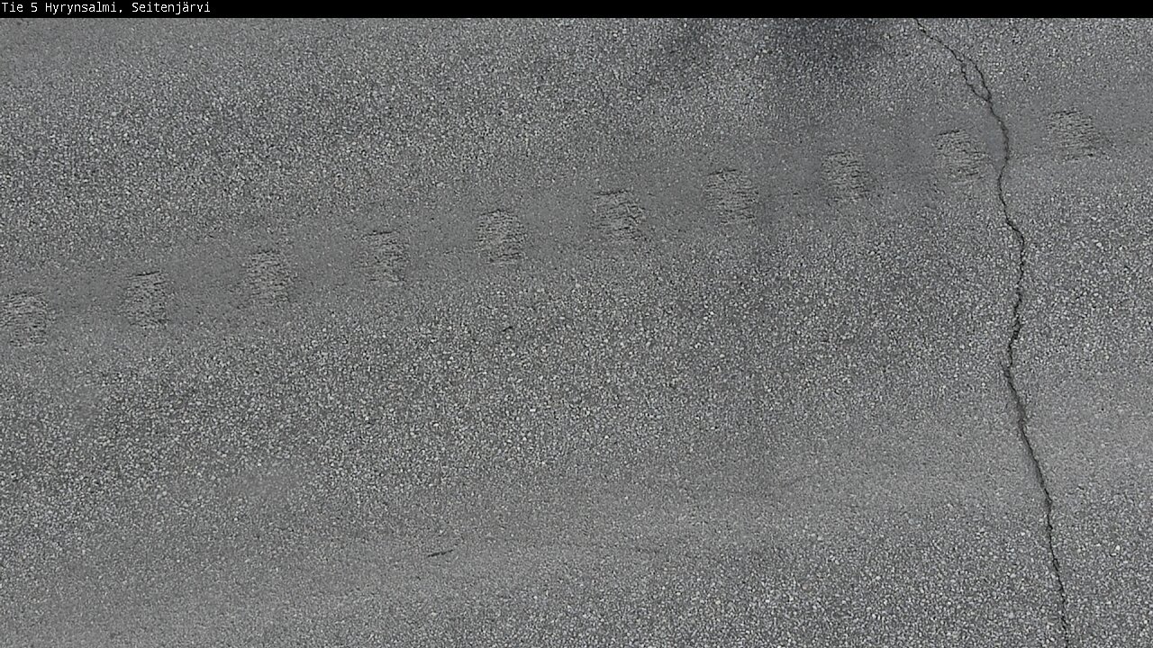 Weather Camera Image Väg 5 Hyrynsalmi, Seitenjärvi, Hyrynsalmi, Kainuu