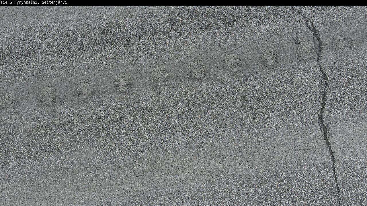 Weather Camera Image Väg 5 Hyrynsalmi, Seitenjärvi, Hyrynsalmi, Kainuu