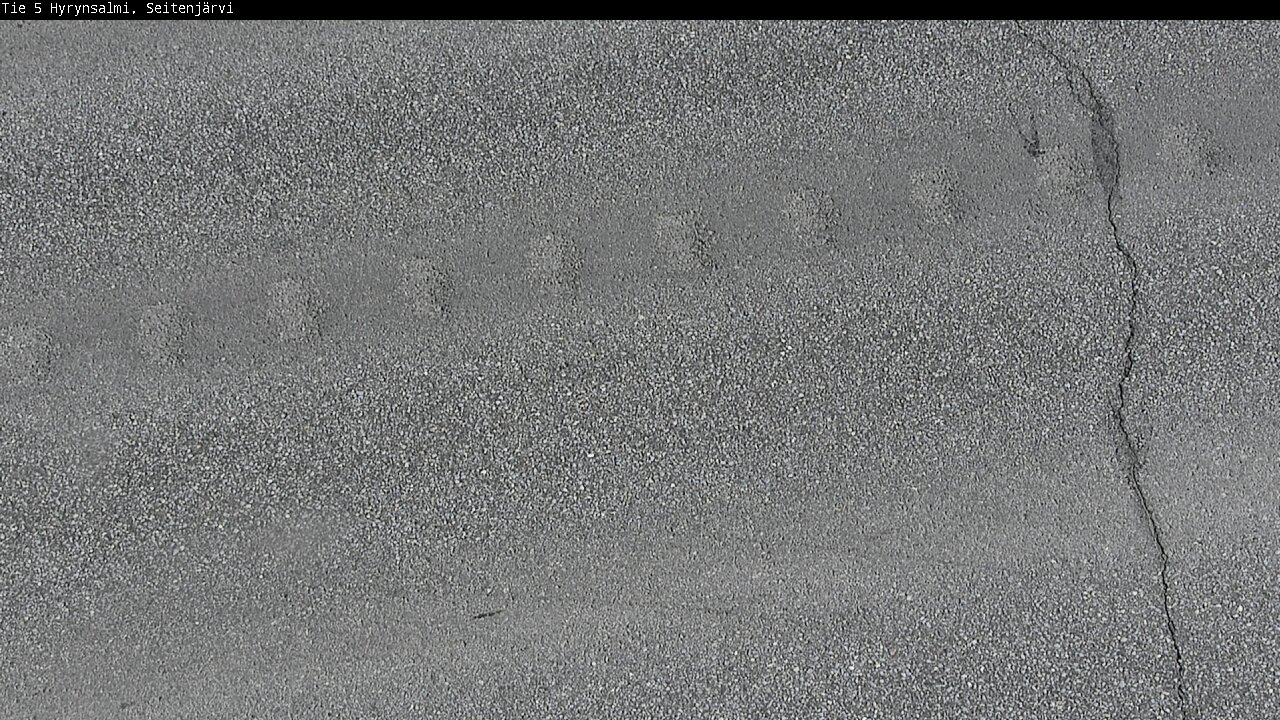 Weather Camera Image Väg 5 Hyrynsalmi, Seitenjärvi, Hyrynsalmi, Kainuu