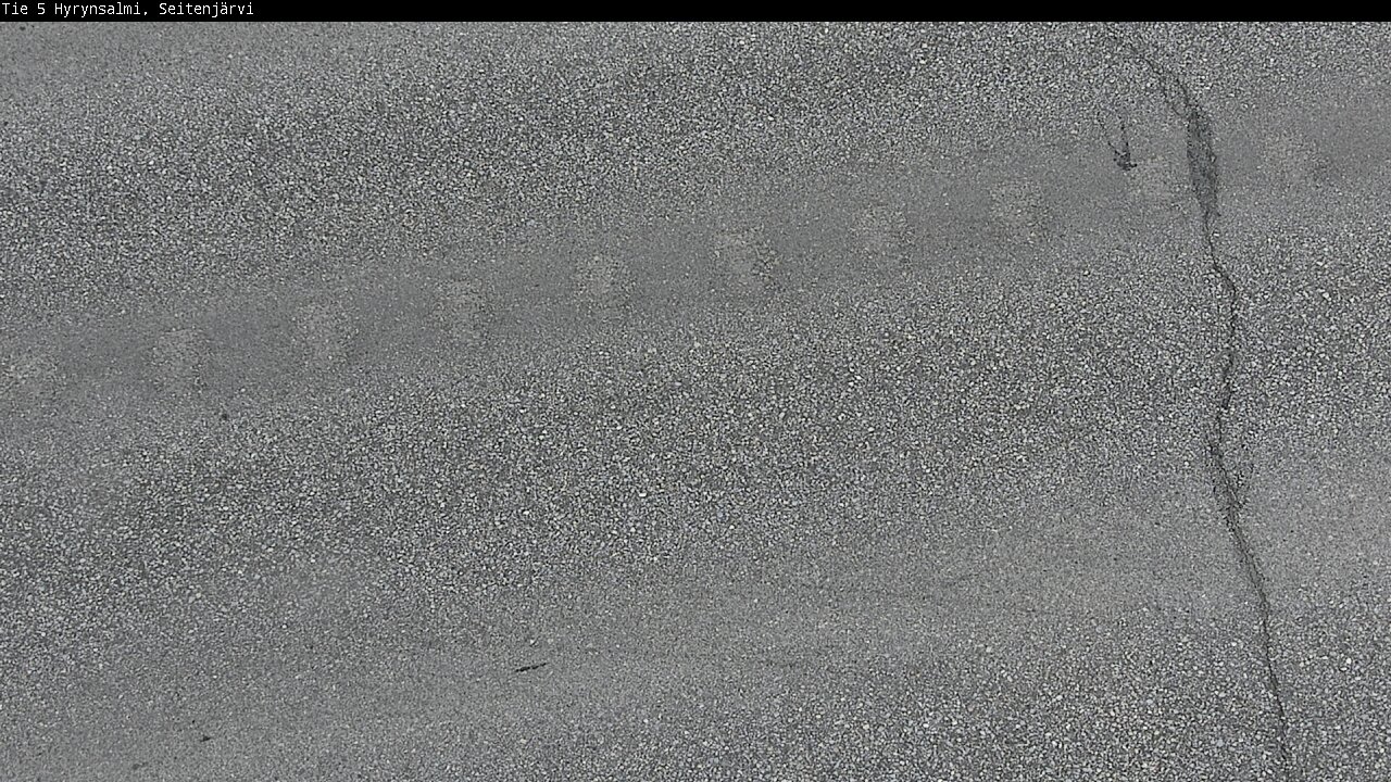 Weather Camera Image Väg 5 Hyrynsalmi, Seitenjärvi, Hyrynsalmi, Kainuu