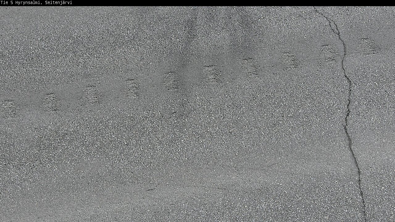 Weather Camera Image Väg 5 Hyrynsalmi, Seitenjärvi, Hyrynsalmi, Kainuu