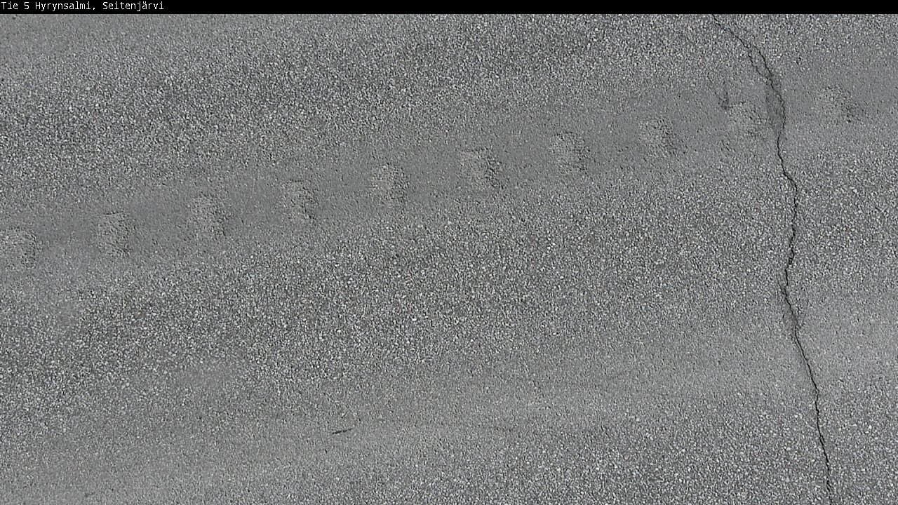 Weather Camera Image Väg 5 Hyrynsalmi, Seitenjärvi, Hyrynsalmi, Kainuu