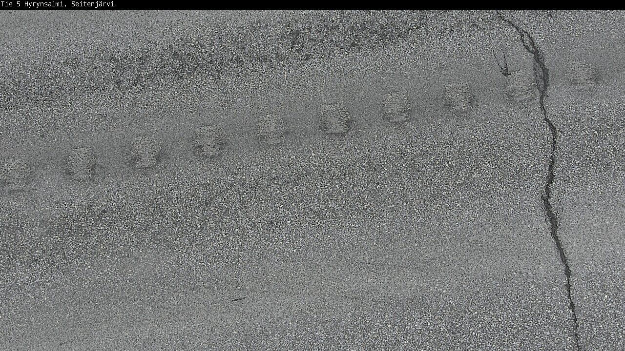 Weather Camera Image Väg 5 Hyrynsalmi, Seitenjärvi, Hyrynsalmi, Kainuu