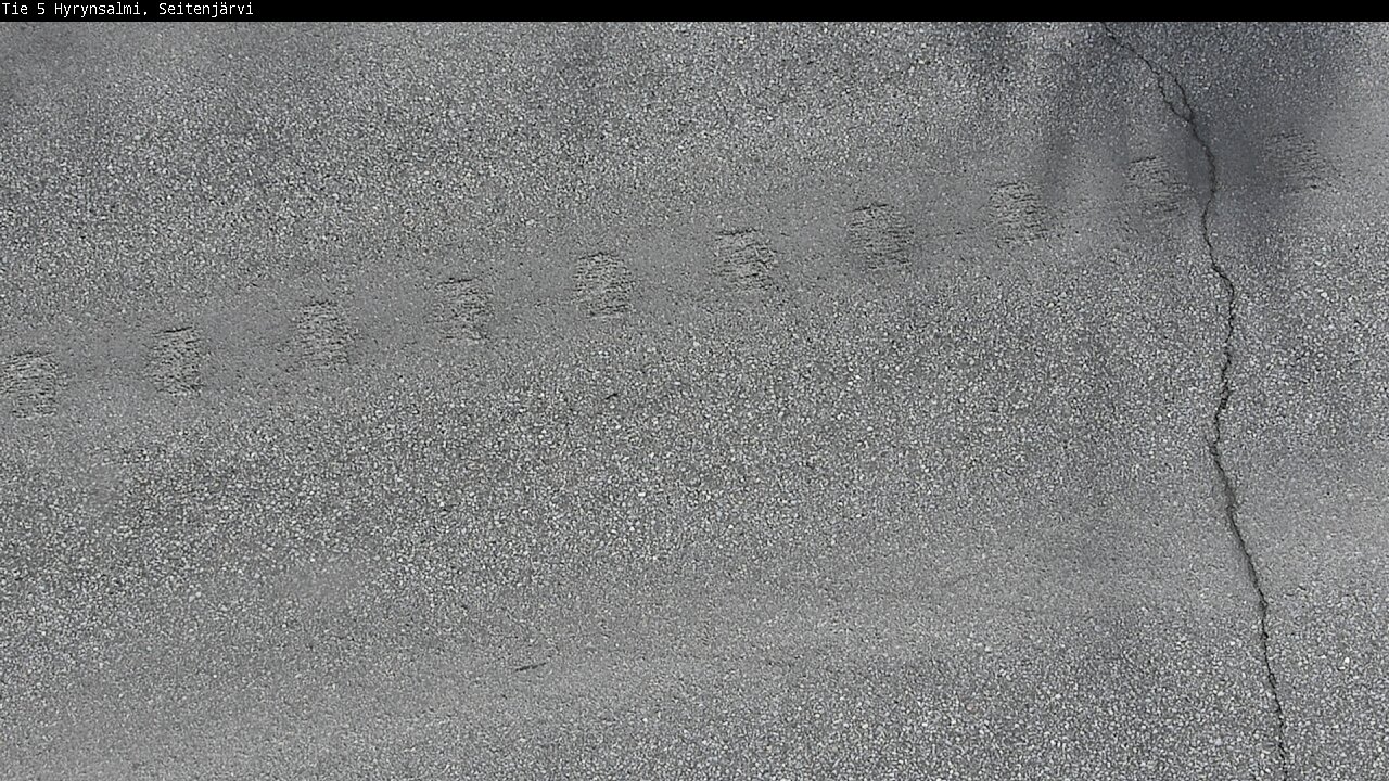 Weather Camera Image Väg 5 Hyrynsalmi, Seitenjärvi, Hyrynsalmi, Kainuu