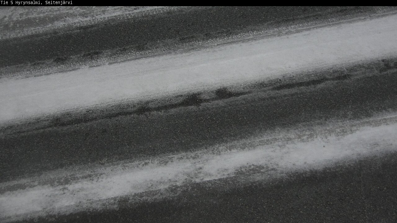 Weather Camera Image Road 5 Hyrynsalmi, Seitenjärvi, Hyrynsalmi, Kainuu
