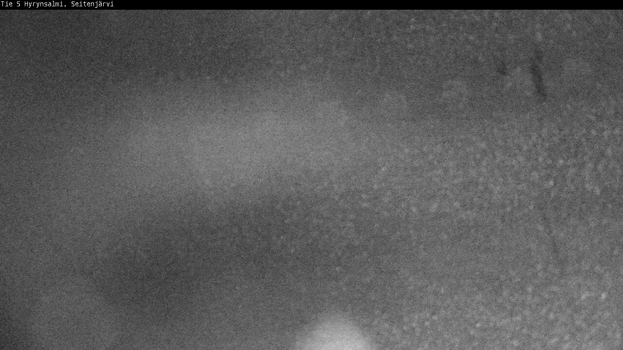 Weather Camera Image Väg 5 Hyrynsalmi, Seitenjärvi, Hyrynsalmi, Kainuu