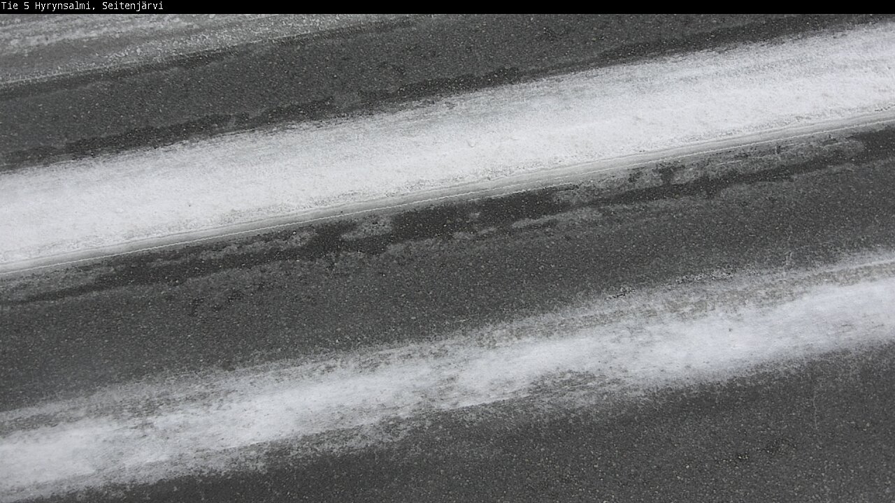 Weather Camera Image Road 5 Hyrynsalmi, Seitenjärvi, Hyrynsalmi, Kainuu