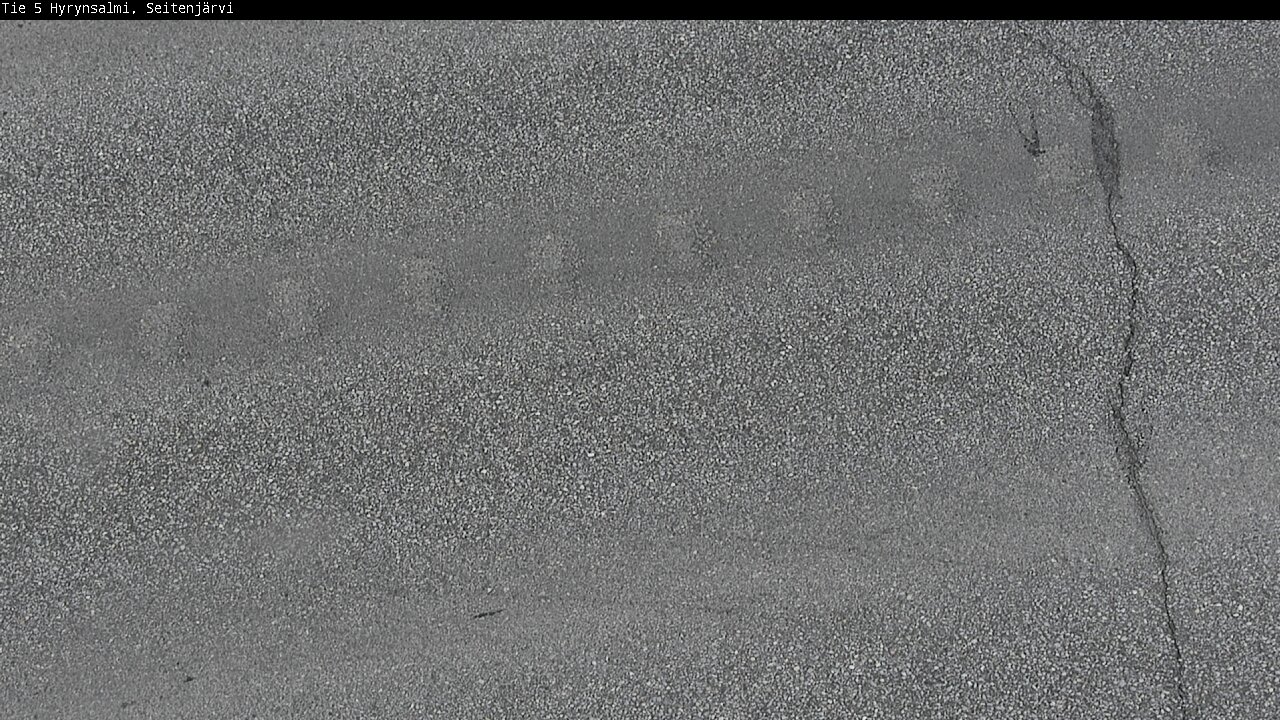 Weather Camera Image Väg 5 Hyrynsalmi, Seitenjärvi, Hyrynsalmi, Kainuu