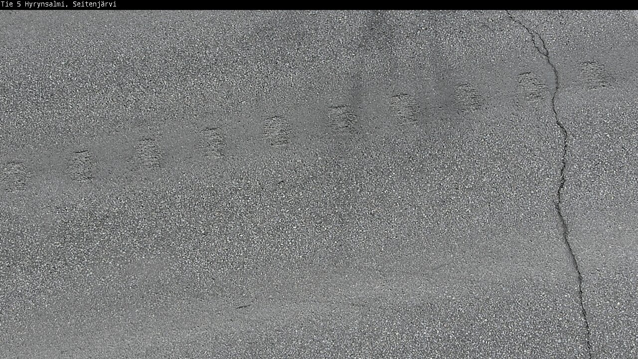 Weather Camera Image Väg 5 Hyrynsalmi, Seitenjärvi, Hyrynsalmi, Kainuu