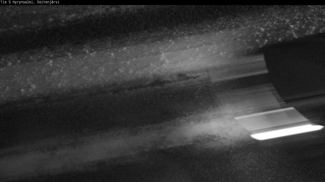 Weather Camera Image Road 5 Hyrynsalmi, Seitenjärvi, Hyrynsalmi, Kainuu