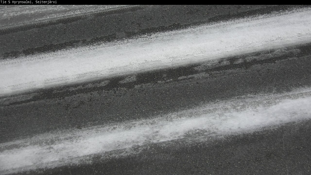 Weather Camera Image Road 5 Hyrynsalmi, Seitenjärvi, Hyrynsalmi, Kainuu