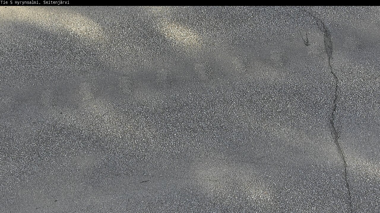 Weather Camera Image Väg 5 Hyrynsalmi, Seitenjärvi, Hyrynsalmi, Kainuu