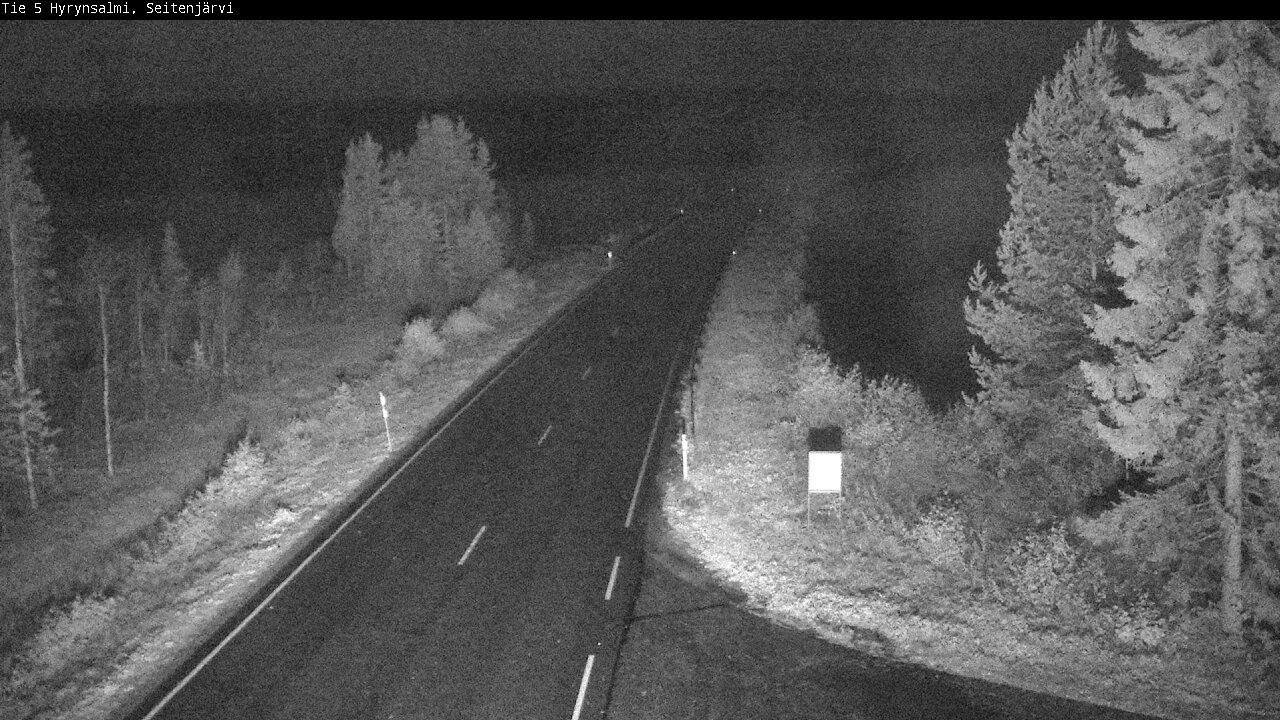 Kelikamerat Kuva Tie 5 Hyrynsalmi, Seitenjärvi, Hyrynsalmi, Kainuu