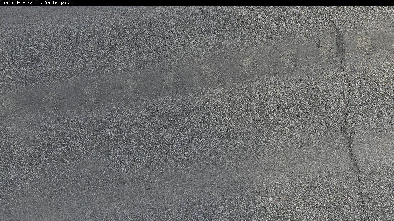 Weather Camera Image Väg 5 Hyrynsalmi, Seitenjärvi, Hyrynsalmi, Kainuu