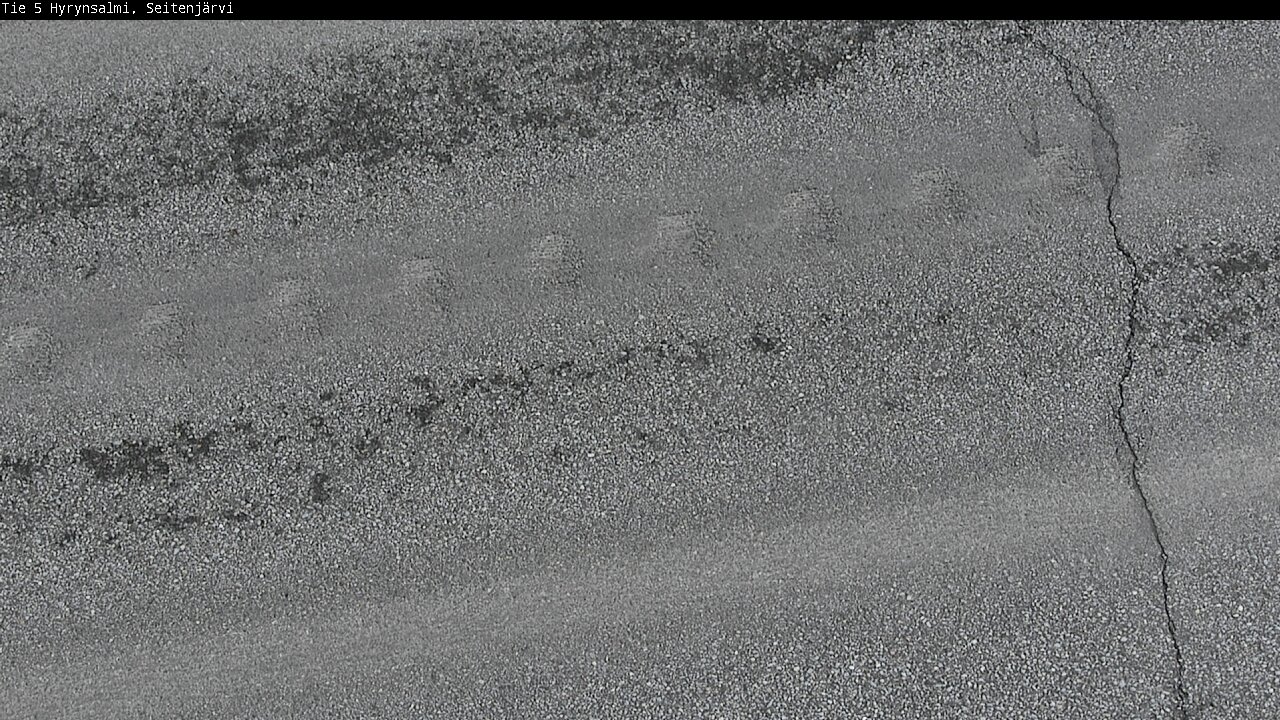 Weather Camera Image Väg 5 Hyrynsalmi, Seitenjärvi, Hyrynsalmi, Kainuu
