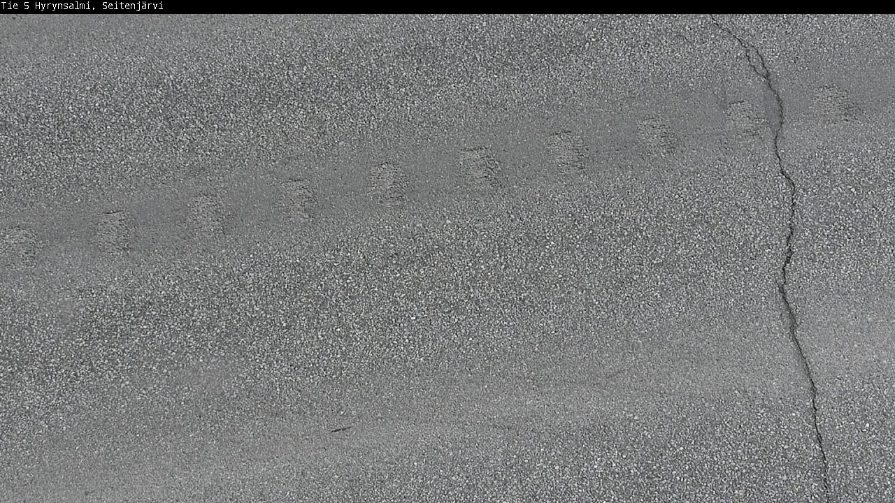 Weather Camera Image Väg 5 Hyrynsalmi, Seitenjärvi, Hyrynsalmi, Kainuu
