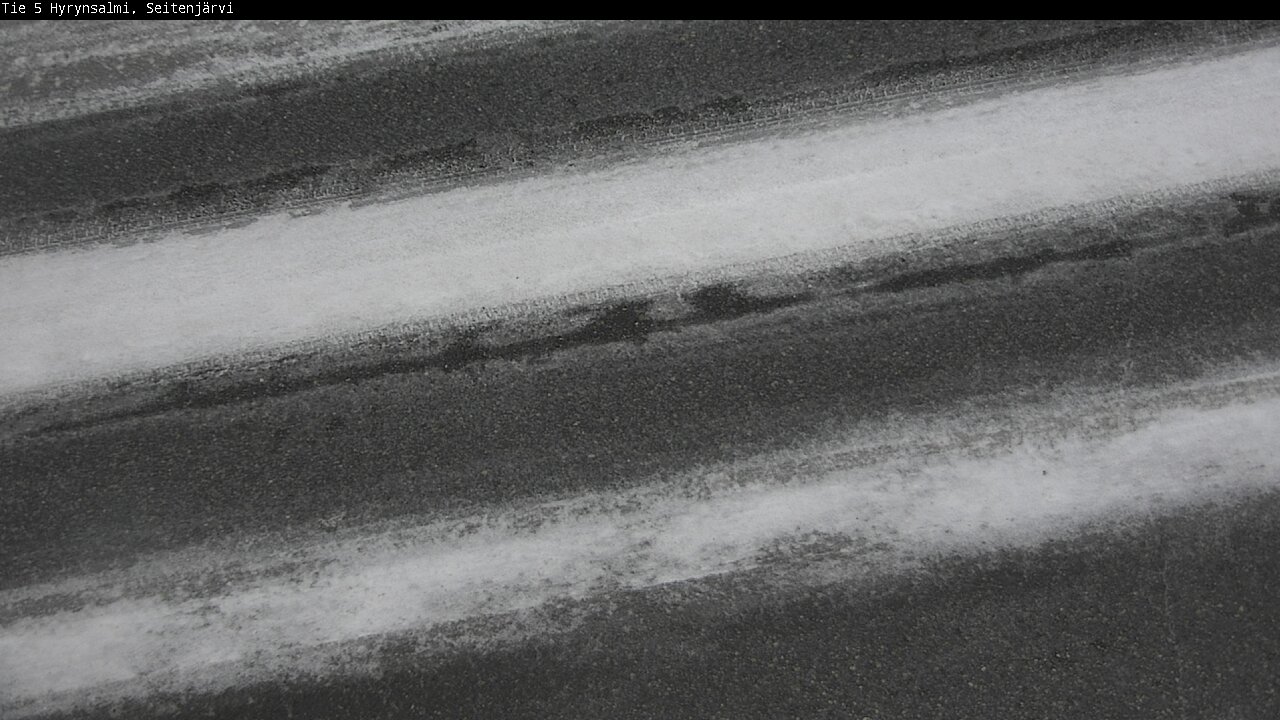 Weather Camera Image Road 5 Hyrynsalmi, Seitenjärvi, Hyrynsalmi, Kainuu