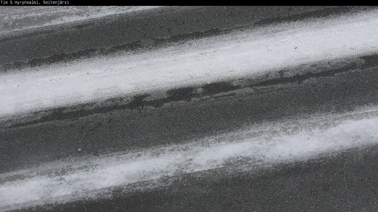 Weather Camera Image Road 5 Hyrynsalmi, Seitenjärvi, Hyrynsalmi, Kainuu