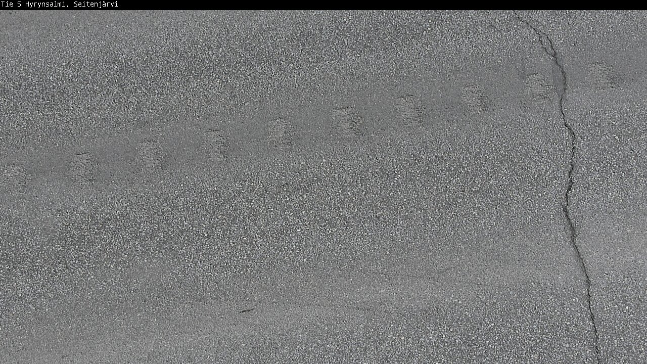 Weather Camera Image Väg 5 Hyrynsalmi, Seitenjärvi, Hyrynsalmi, Kainuu