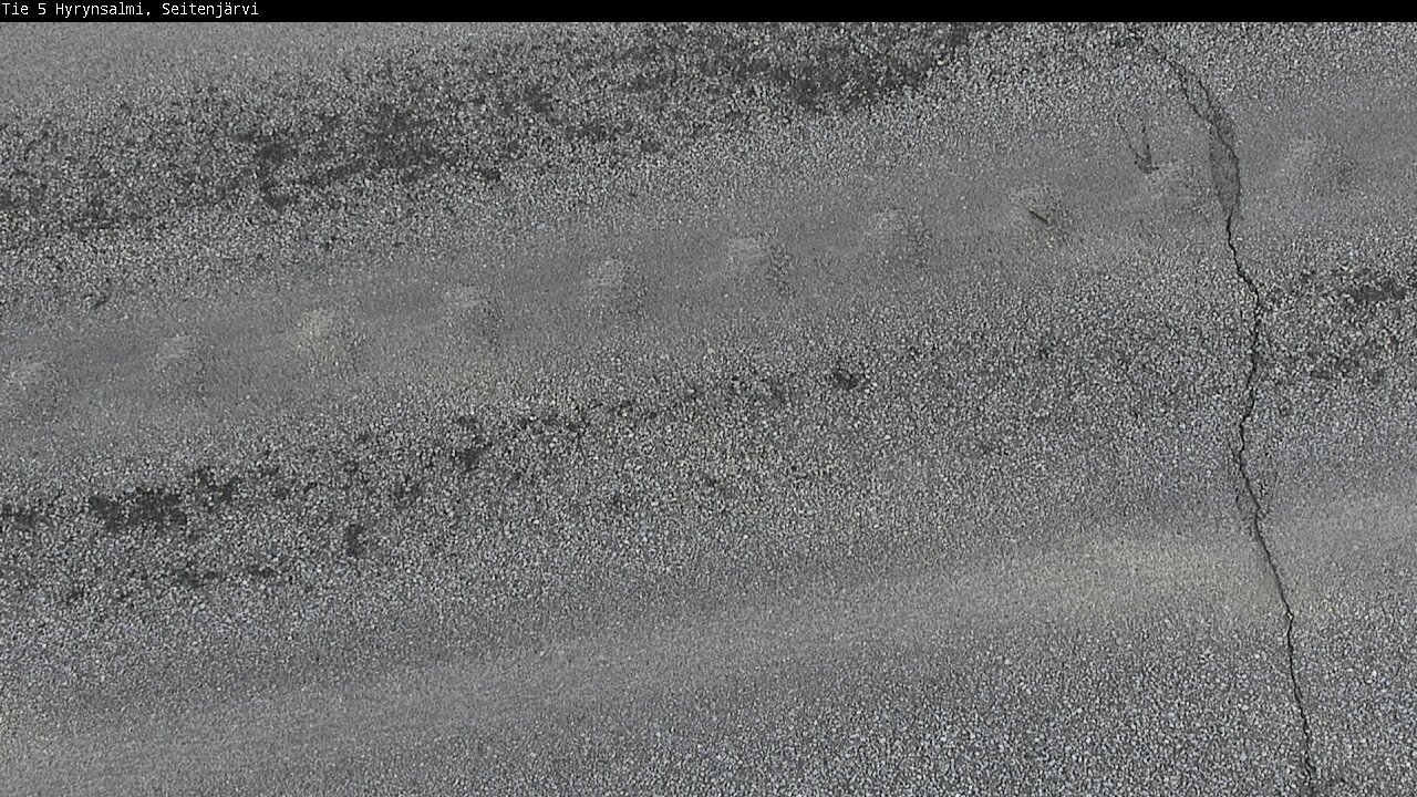 Weather Camera Image Väg 5 Hyrynsalmi, Seitenjärvi, Hyrynsalmi, Kainuu