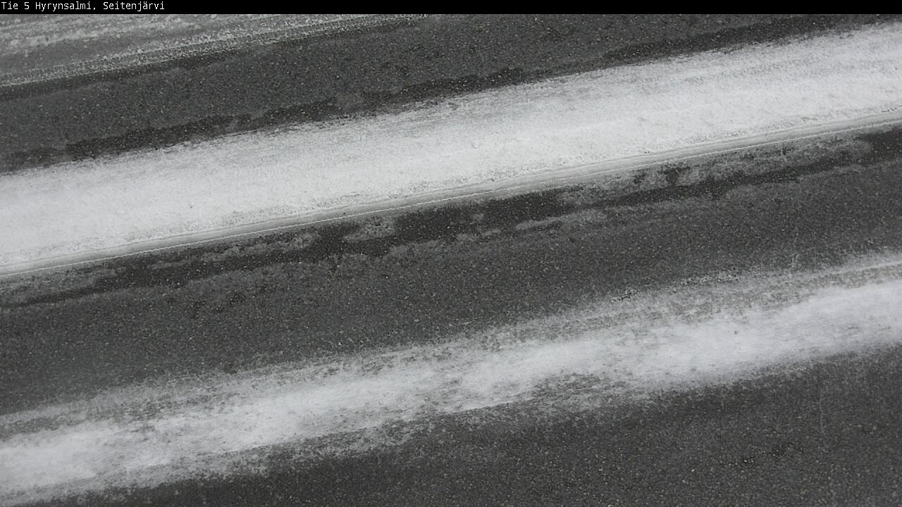 Weather Camera Image Road 5 Hyrynsalmi, Seitenjärvi, Hyrynsalmi, Kainuu