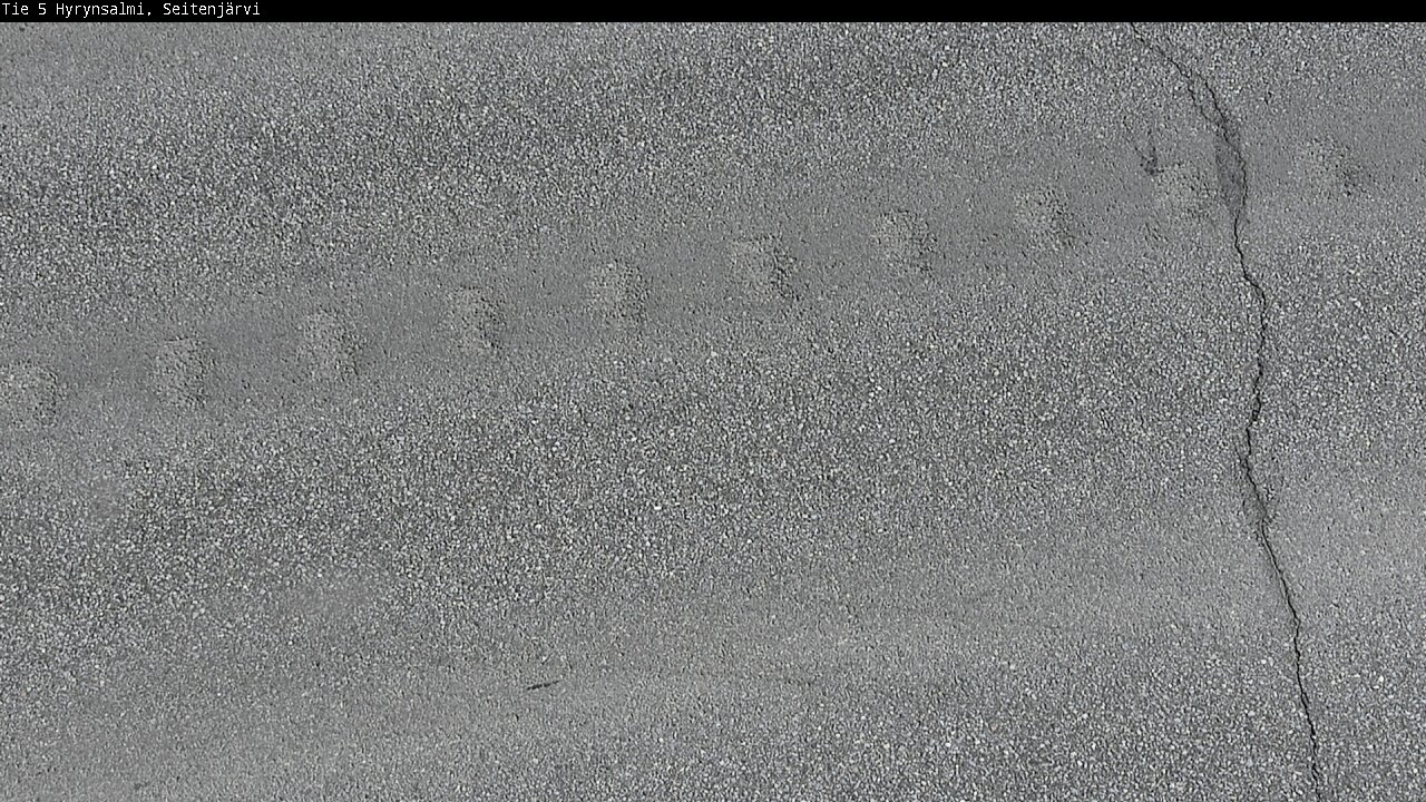 Weather Camera Image Väg 5 Hyrynsalmi, Seitenjärvi, Hyrynsalmi, Kainuu