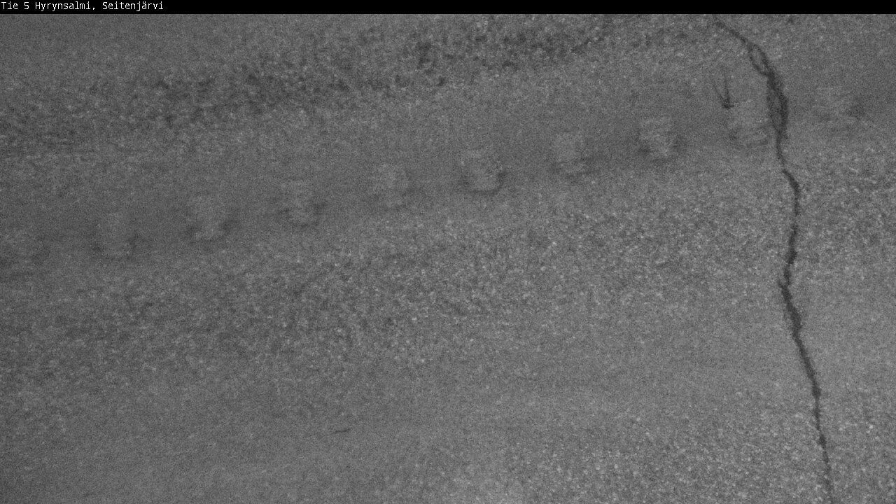 Weather Camera Image Väg 5 Hyrynsalmi, Seitenjärvi, Hyrynsalmi, Kainuu