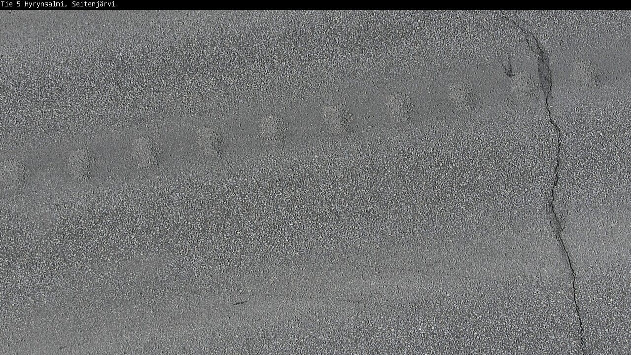 Weather Camera Image Väg 5 Hyrynsalmi, Seitenjärvi, Hyrynsalmi, Kainuu