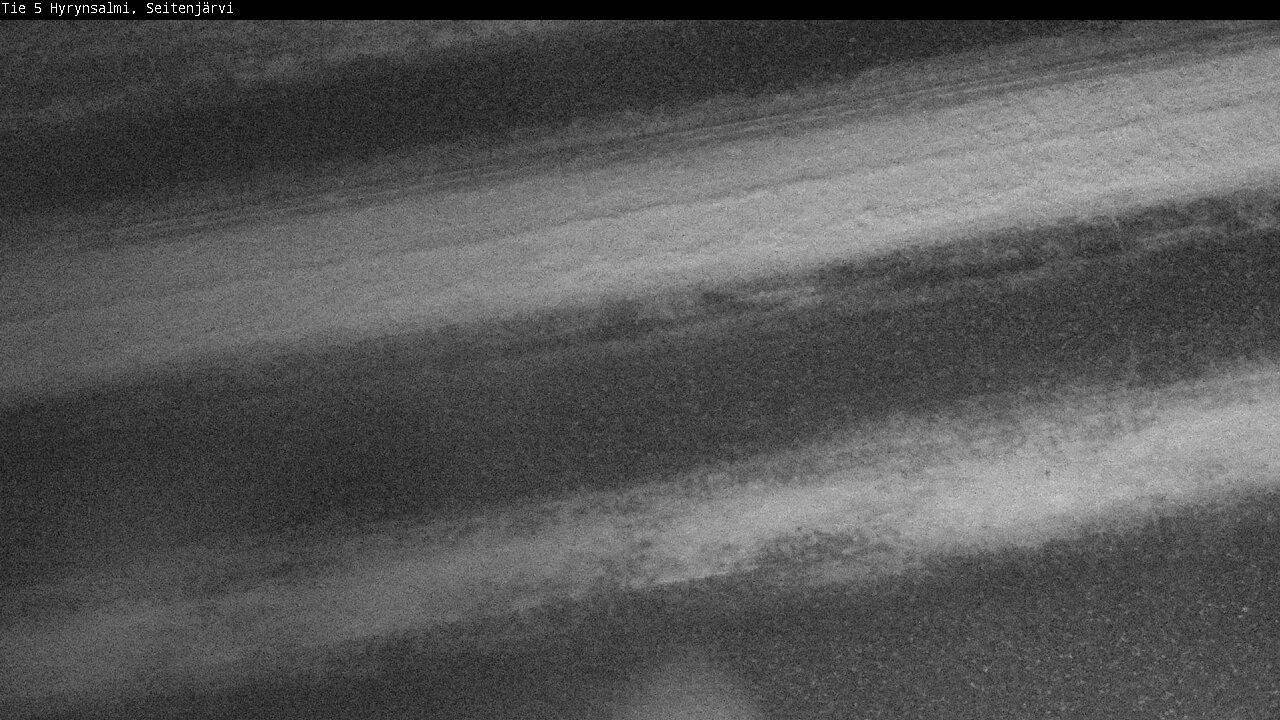 Weather Camera Image Road 5 Hyrynsalmi, Seitenjärvi, Hyrynsalmi, Kainuu
