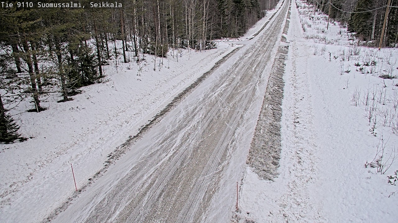 Kelikamerat Kuva Tie 9110 Suomussalmi, Seikkala, Suomussalmi, Kainuu