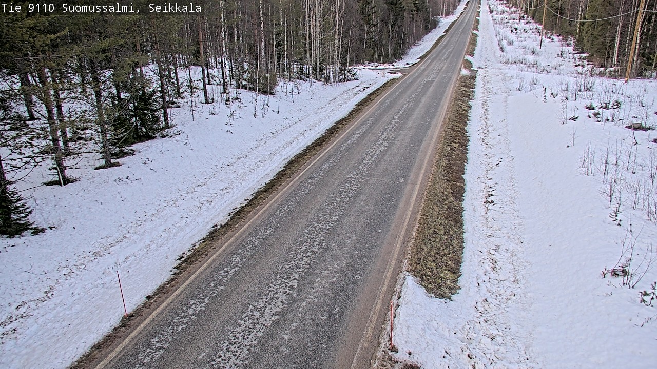 Kelikamerat Kuva Tie 9110 Suomussalmi, Seikkala, Suomussalmi, Kainuu
