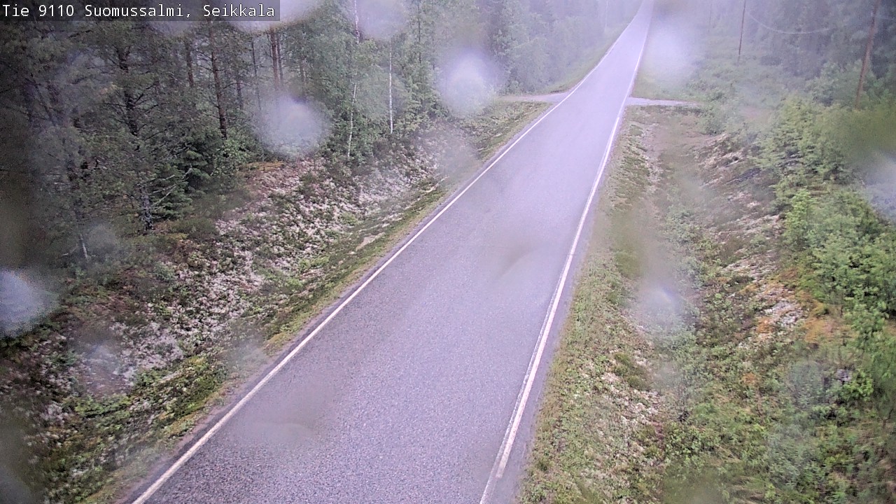 Kelikamerat Kuva Tie 9110 Suomussalmi, Seikkala, Suomussalmi, Kainuu