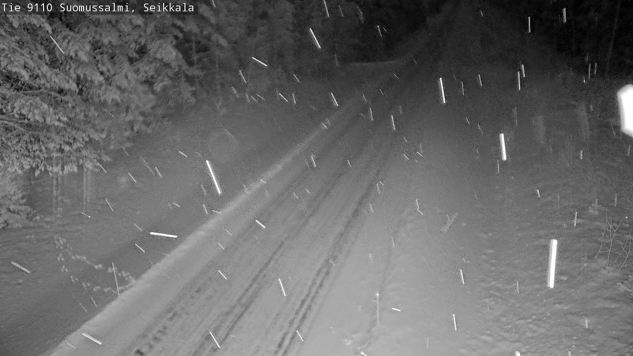 Kelikamerat Kuva Tie 9110 Suomussalmi, Seikkala, Suomussalmi, Kainuu