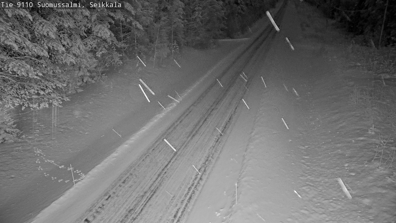 Kelikamerat Kuva Tie 9110 Suomussalmi, Seikkala, Suomussalmi, Kainuu