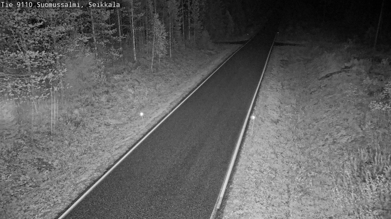 Kelikamerat Kuva Tie 9110 Suomussalmi, Seikkala, Suomussalmi, Kainuu