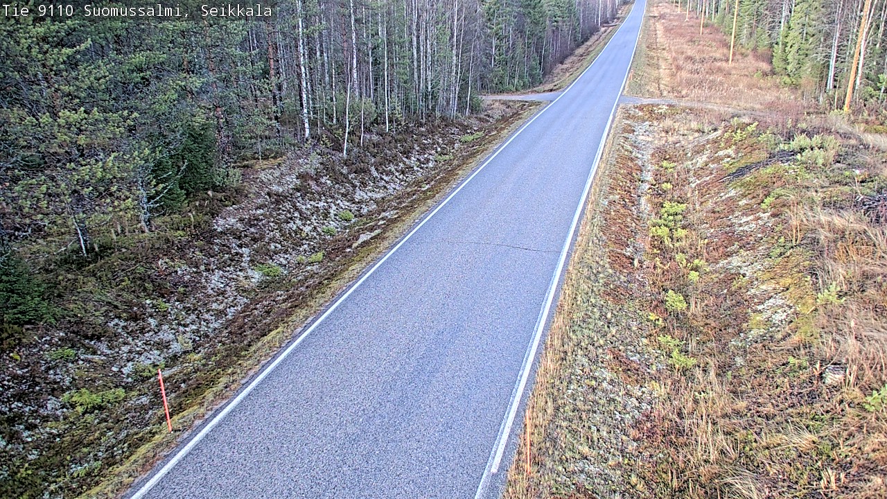 Kelikamerat Kuva Tie 9110 Suomussalmi, Seikkala, Suomussalmi, Kainuu