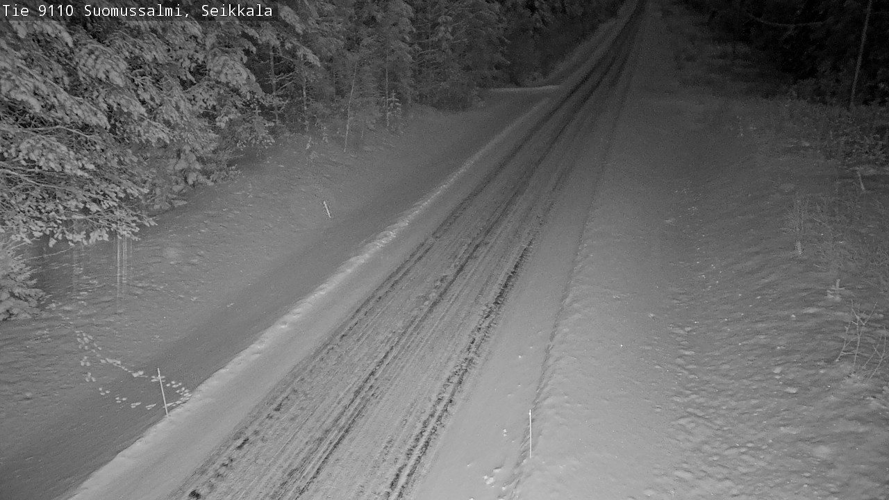 Kelikamerat Kuva Tie 9110 Suomussalmi, Seikkala, Suomussalmi, Kainuu